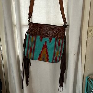 American Darling tribal print purse